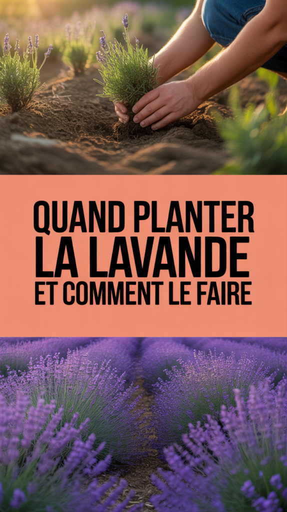 Quand planter la lavande et comment le faire