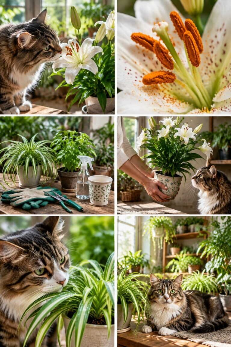 5 plantes toxiques pour votre chat que vous avez peut-être chez vous