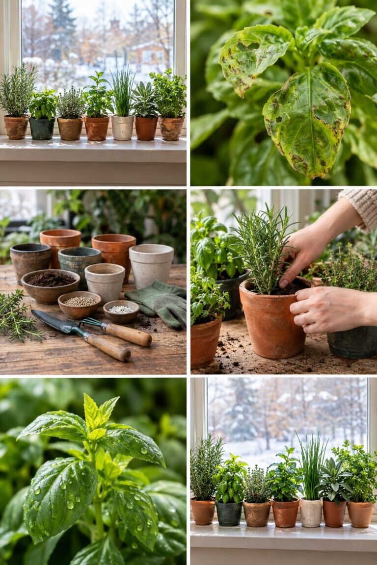 7 aromatiques qui poussent sur un rebord de fenêtre même en hiver