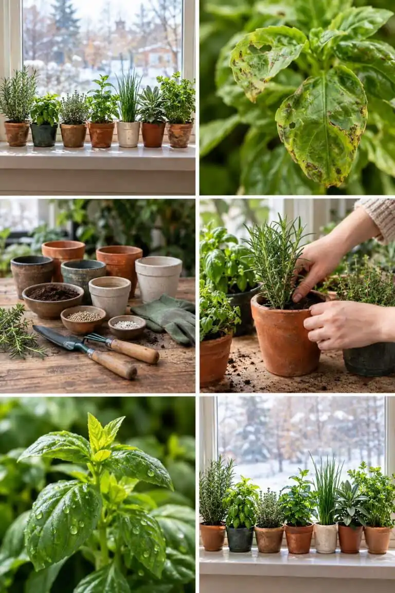 7 aromatiques qui poussent sur un rebord de fenêtre même en hiver