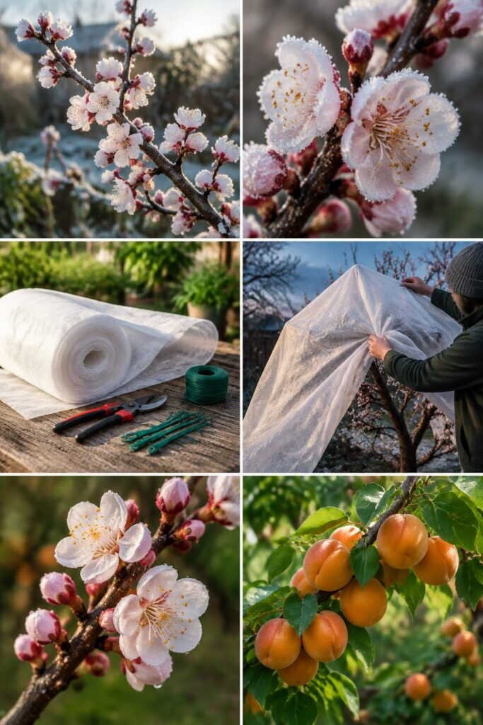 Abricotier en pot : la fleur de mars qui gèle en une nuit, comment la protéger
