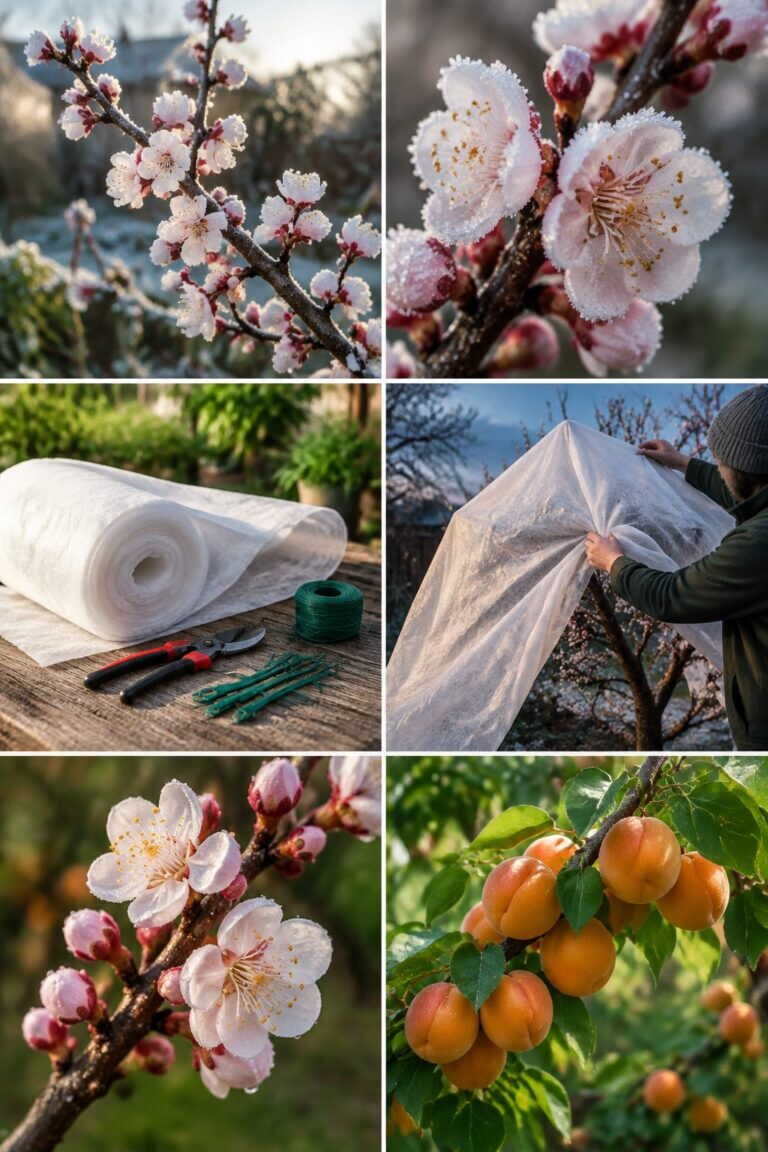 Abricotier en pot : la fleur de mars qui gèle en une nuit, comment la protéger