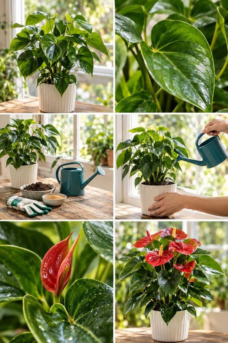 Anthurium qui ne fleurit plus : plus de lumière, moins d&rsquo;eau, c&rsquo;est tout