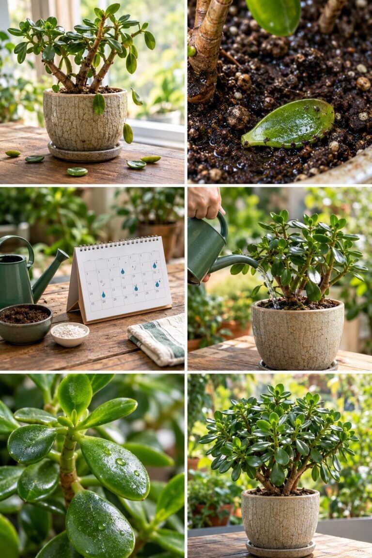 Arbre de jade qui perd ses feuilles : le sol reste humide trop longtemps, voici le bon rythme
