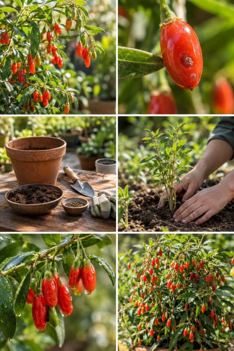 Baies de goji en pot : des fruits dès la 2e année