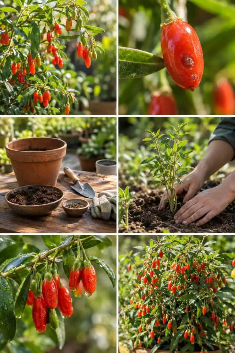Baies de goji en pot : des fruits dès la 2e année