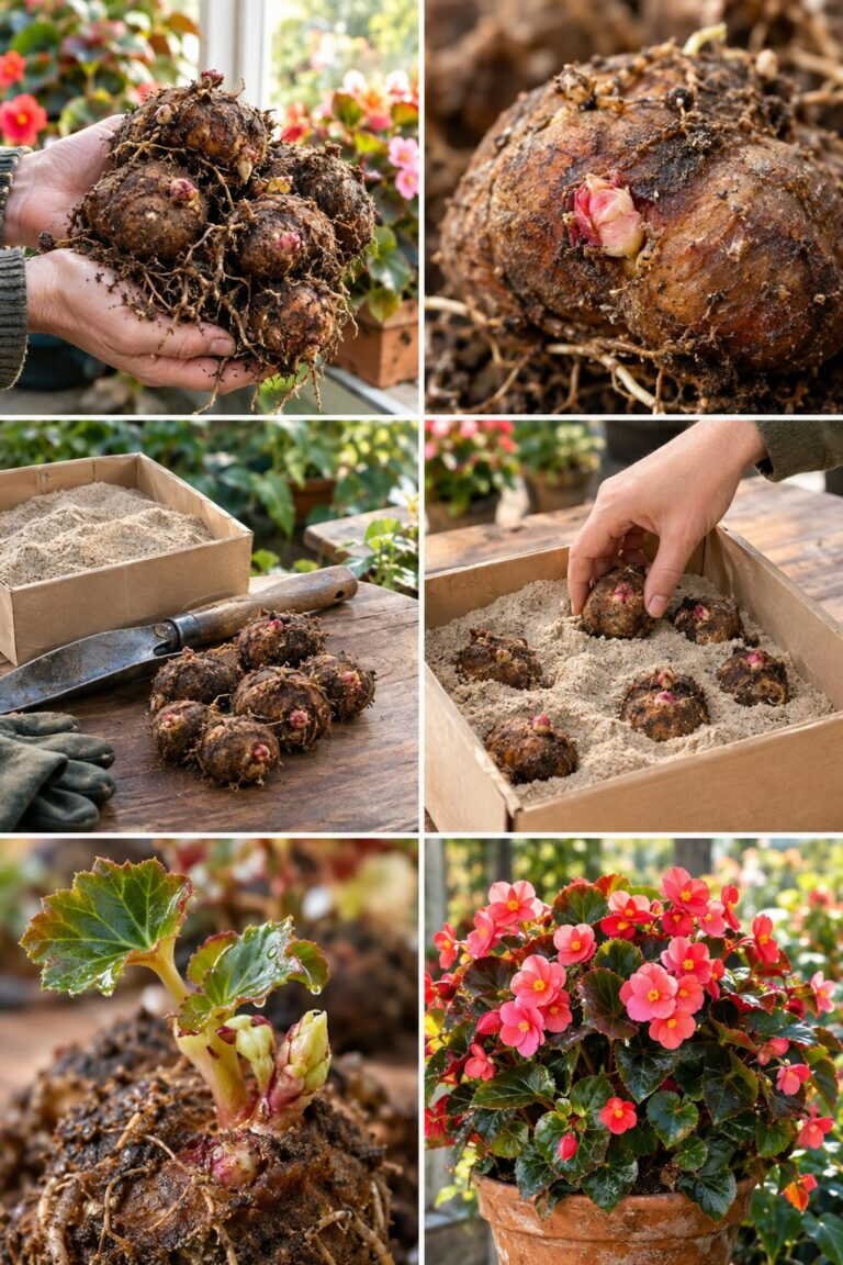 Bégonias tubéreux : sortez les tubercules avant l&rsquo;hiver, replantez-les en mars gratuitement