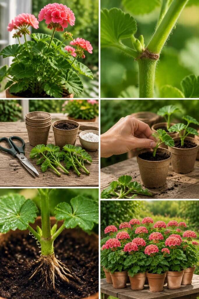 Bouturer un géranium en septembre : 10 plants gratuits pour l'an prochain