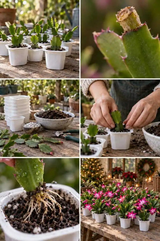 Boutures en pot de yaourt : 20 plantes pour Noël