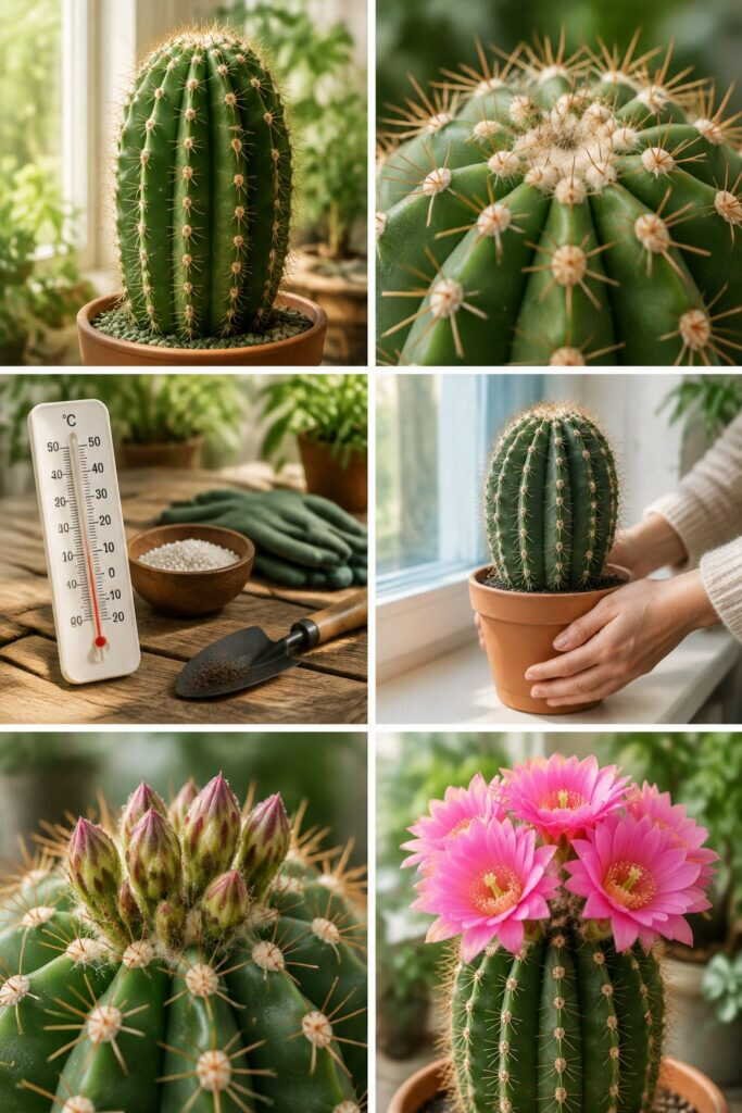 Cactus qui ne fleurit jamais : il lui manque l'hiver au froid, voici la pièce idéale