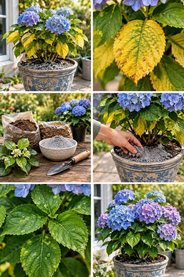 Cendres au pied des hortensias et des rhododendrons : l&rsquo;erreur qui les tue