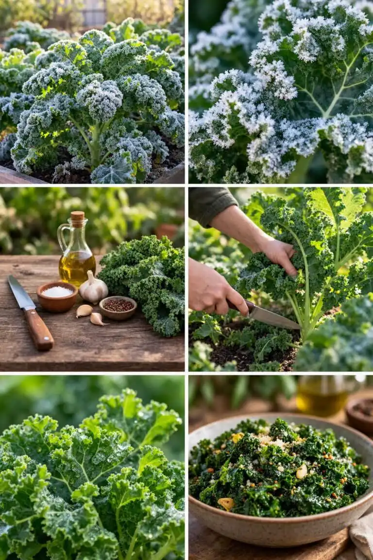 Chou kale plus doux après le gel : voici pourquoi