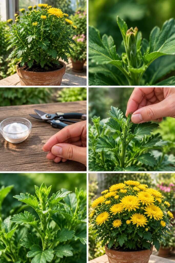 Chrysanthèmes en pot : pincez-les en juin, boule de fleurs garantie en octobre
