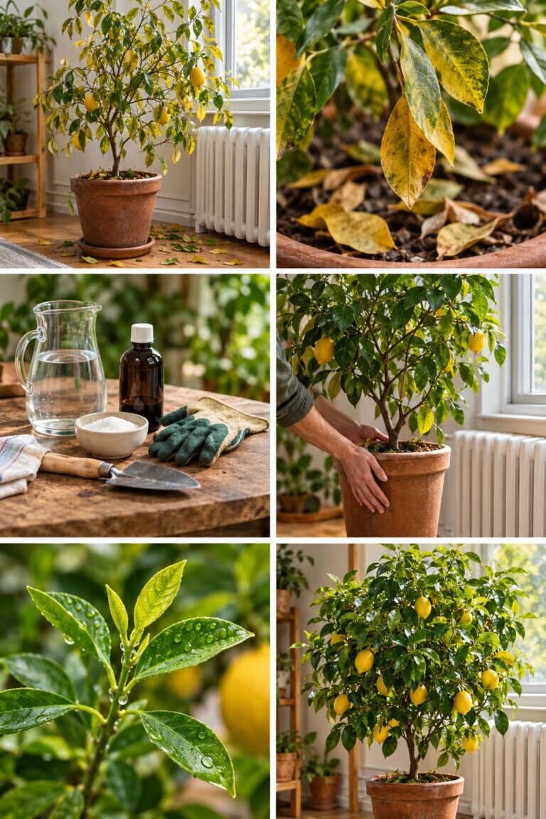 Citronnier qui perd ses feuilles en hiver : le radiateur