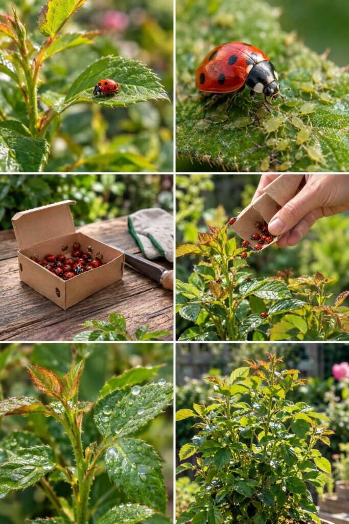 Coccinelles contre les pucerons : où les acheter, comment les garder