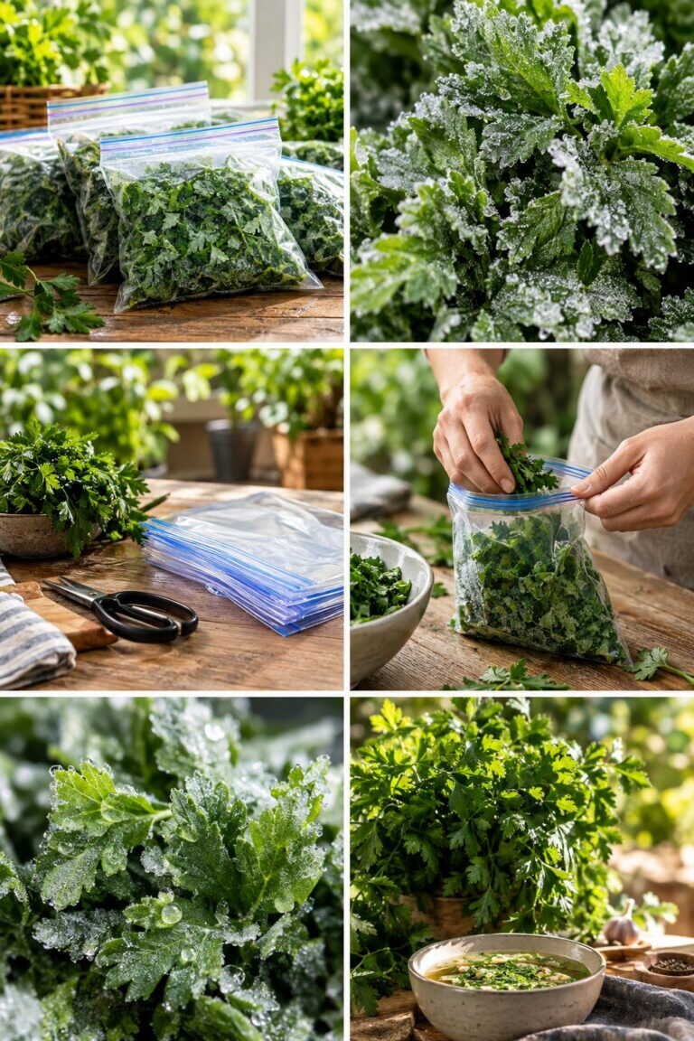 Congeler les herbes fraîches : la méthode qui garde le goût