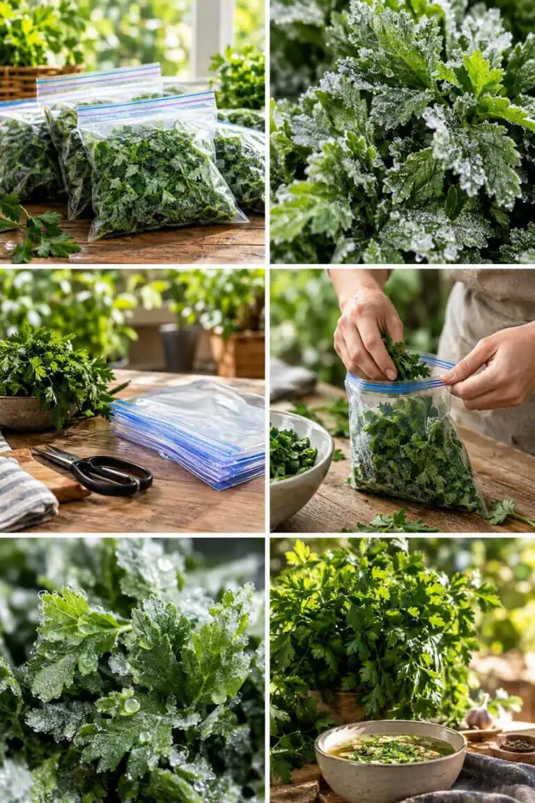 Congeler les herbes fraîches : la méthode qui garde le goût