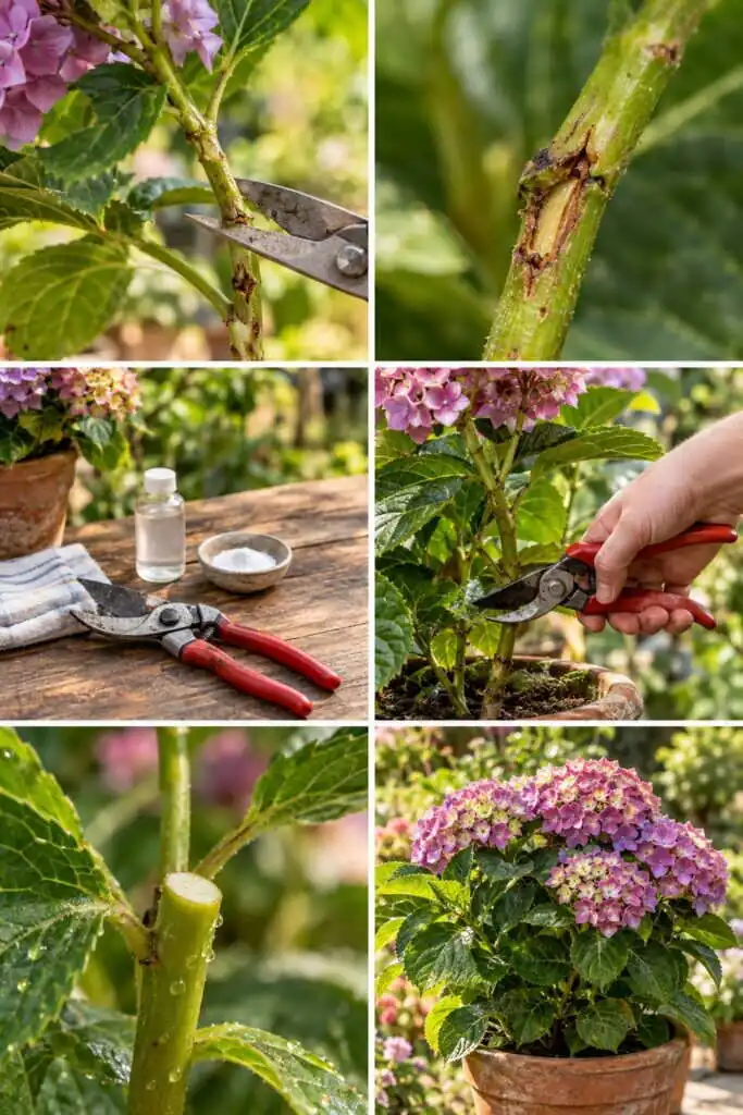 Couper une plante aux ciseaux : la tige s'écrase et pourrit, voici l'outil qu'il faut