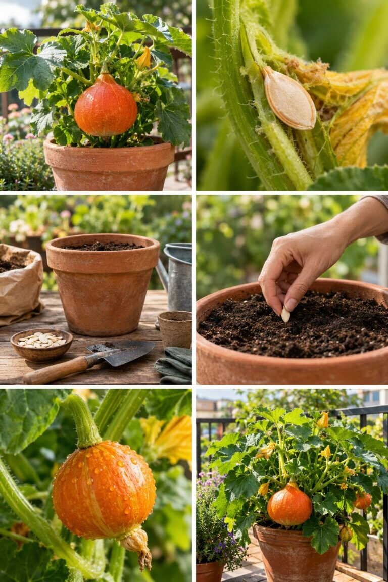 Courge en pot : oui, avec le potimarron, voici comment