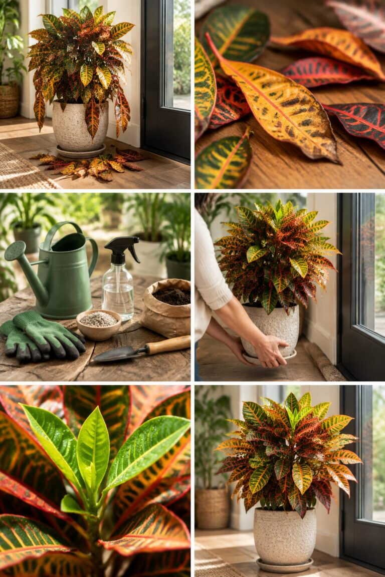 Croton qui perd ses feuilles d&rsquo;un coup : un courant d&rsquo;air froid suffit, voici où le mettre