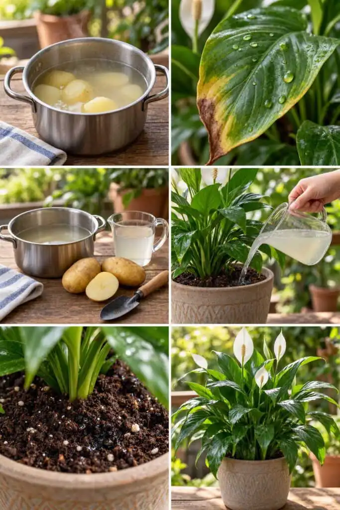 Eau de cuisson des pommes de terre : ne la jetez plus, vos plantes en raffolent