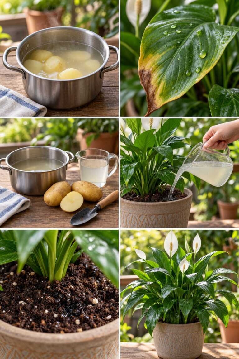 Eau de cuisson des pommes de terre : ne la jetez plus, vos plantes en raffolent