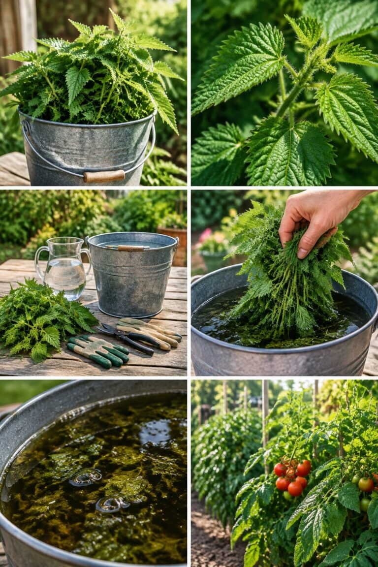 Engrais maison pour le potager : le purin d&rsquo;ortie en 10 jours
