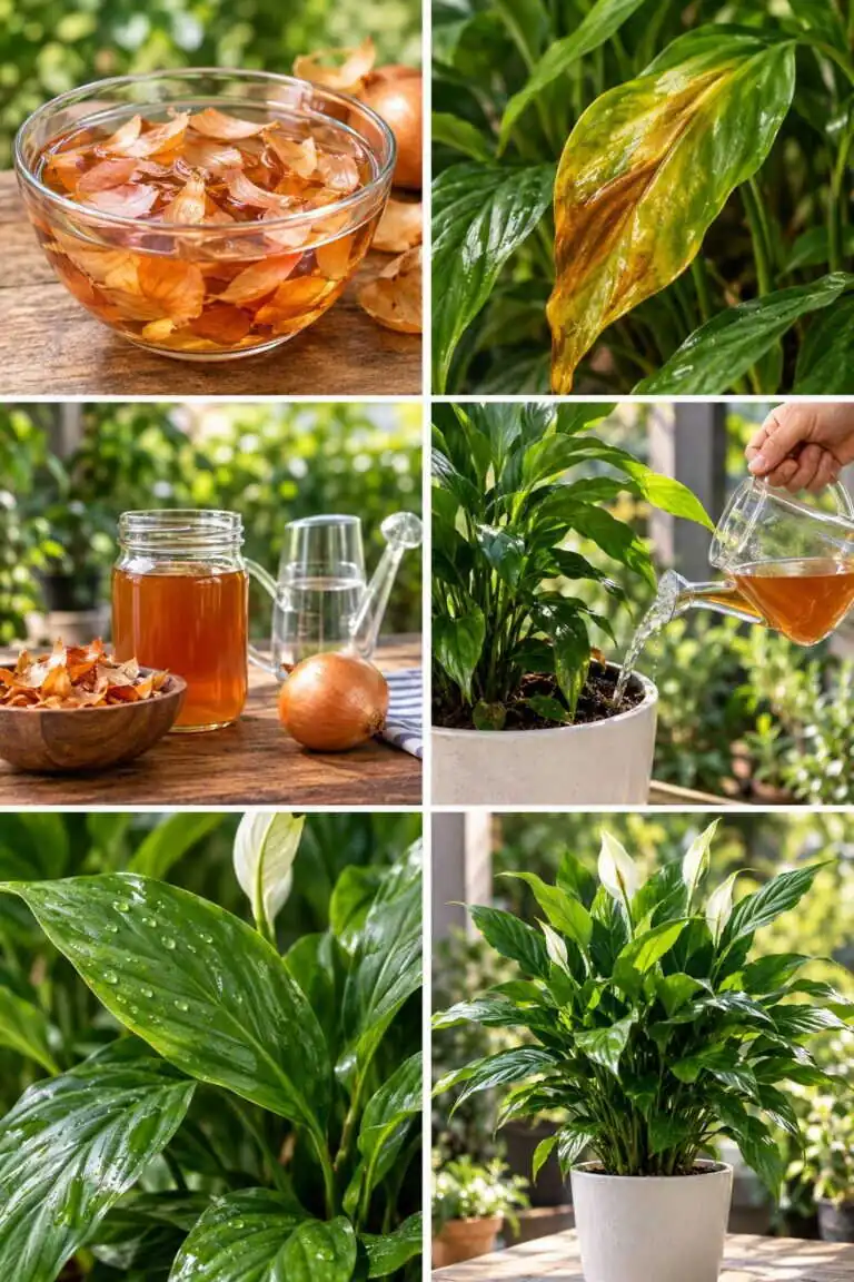 Épluchures d&rsquo;oignon dans l&rsquo;eau : l&rsquo;infusion qui nourrit les plantes