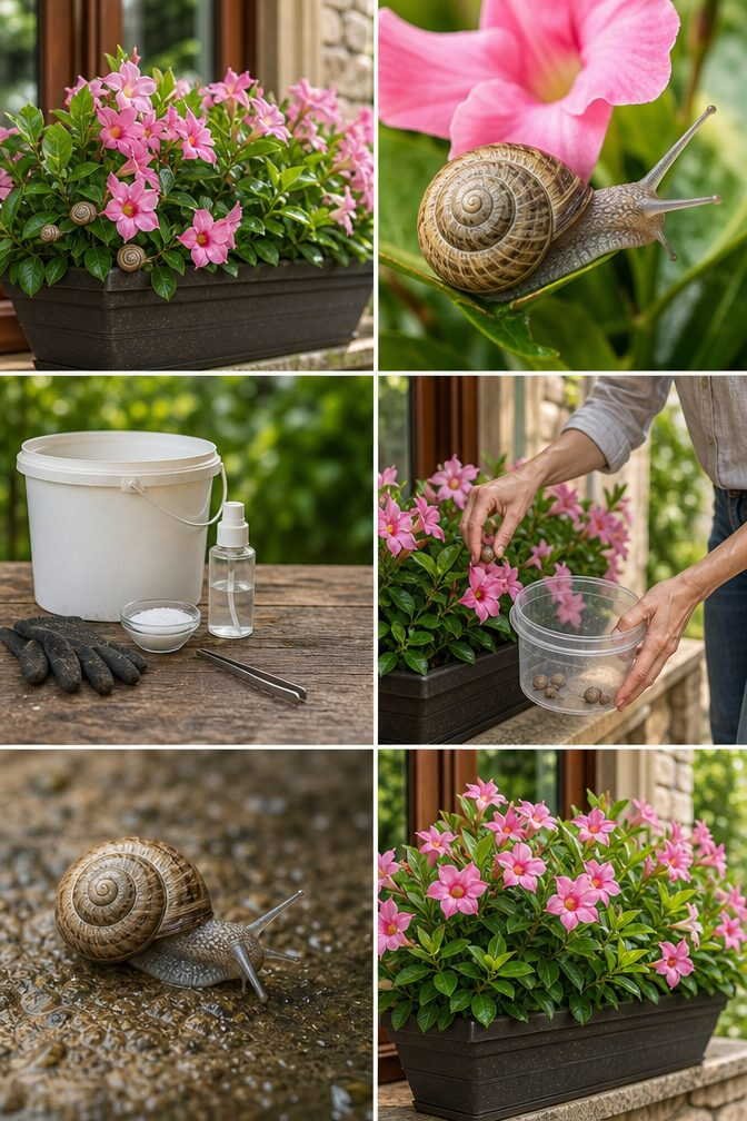 Escargots dans les jardinières : ramassez-les plutôt que les tuer, voici où les déposer