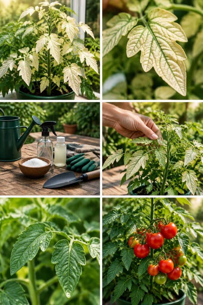 Feuilles de tomate qui blanchissent après l'achat : le coup de soleil, voici comment l'éviter
