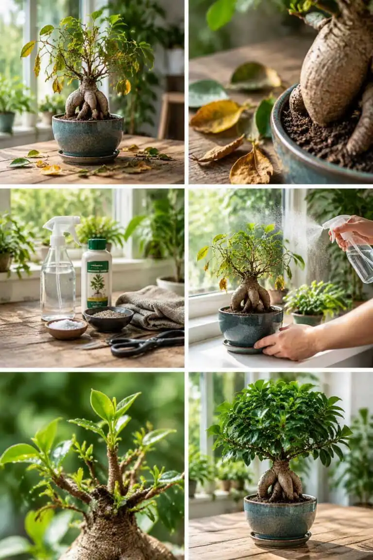 Ficus ginseng : pourquoi il perd ses feuilles juste après l&rsquo;achat