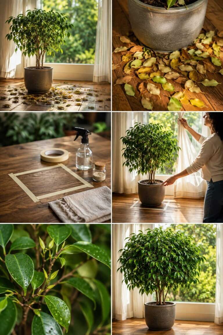 Ficus qui perd ses feuilles à l&rsquo;automne : ne bougez plus jamais le pot