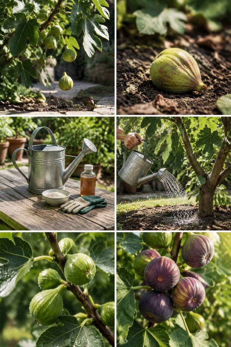 Figuier en pot : les figues qui tombent avant de mûrir