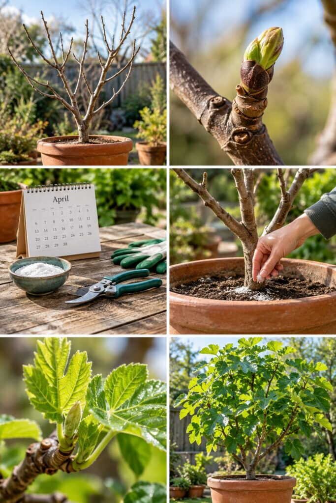 Figuier en pot qui perd ses feuilles : c'est normal, il dort jusqu'en avril