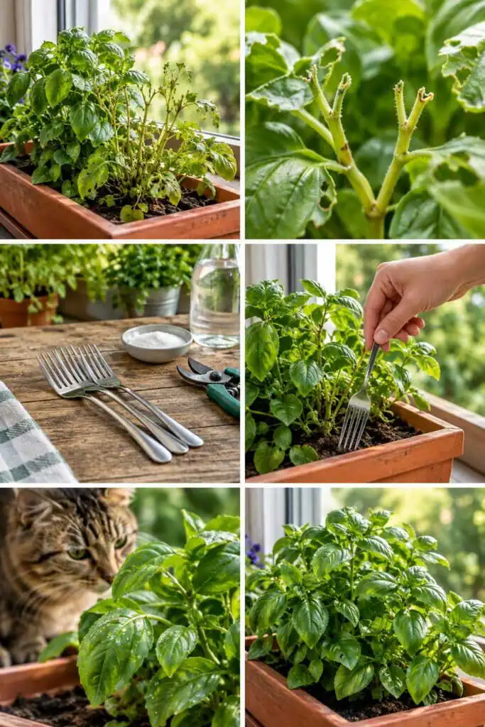 Fourchettes plantées dans les jardinières : les chats du quartier n'y vont plus