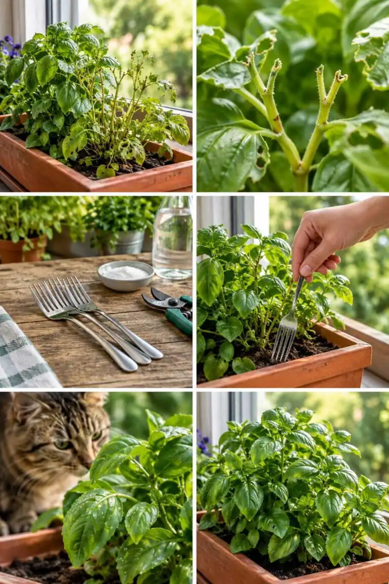 Fourchettes plantées dans les jardinières : les chats du quartier n&rsquo;y vont plus
