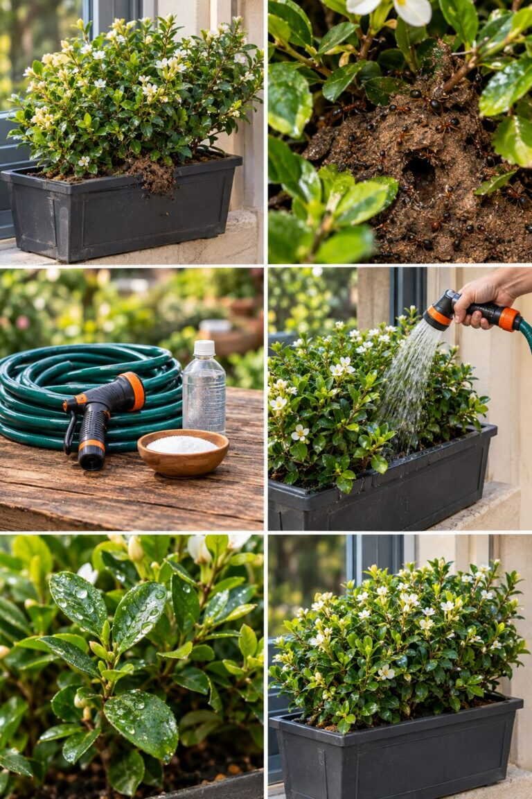 Fourmilière dans la jardinière : l&rsquo;inondation d&rsquo;une heure qui les fait déménager