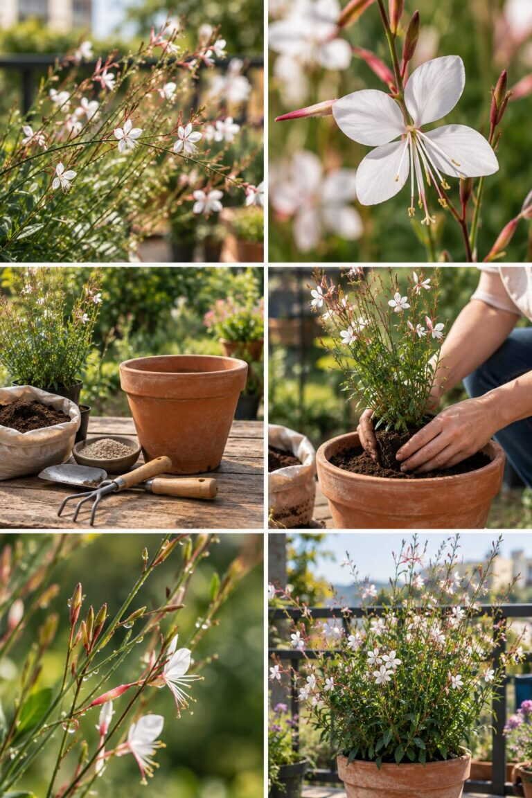 Gaura : des papillons blancs qui dansent sur le balcon jusqu&rsquo;en octobre