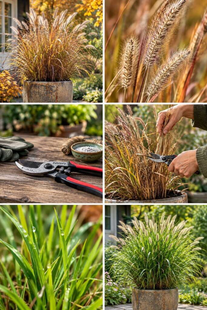 Graminées en pot : ne les coupez surtout pas en automne, la date exacte