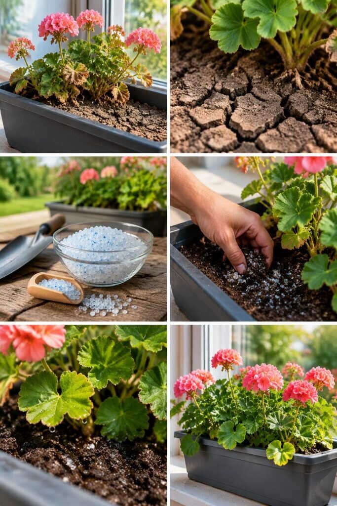 Jardinières qui sèchent en 3 heures : les billes de rétention d'eau