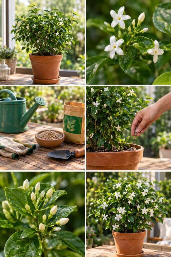 Jasmin en pot qui ne sent plus rien : ce qu'il lui manque