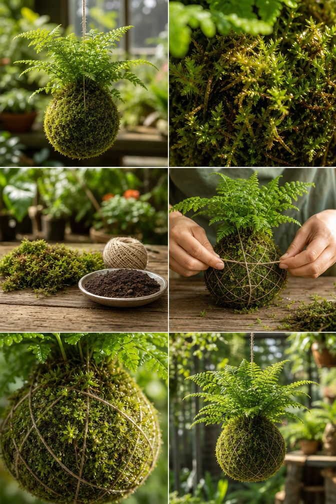 Kokedama : la plante sans pot, le tuto en 10 minutes