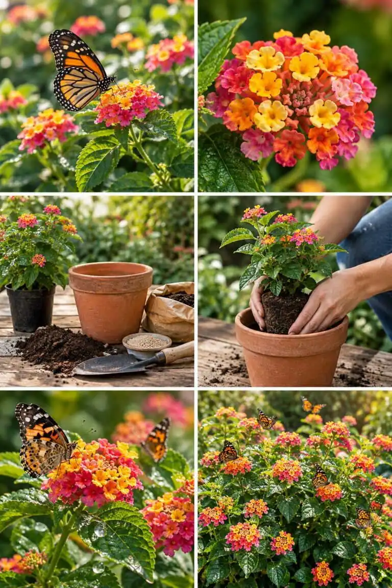 Lantana : la plante de balcon qui attire les papillons tout l&rsquo;été