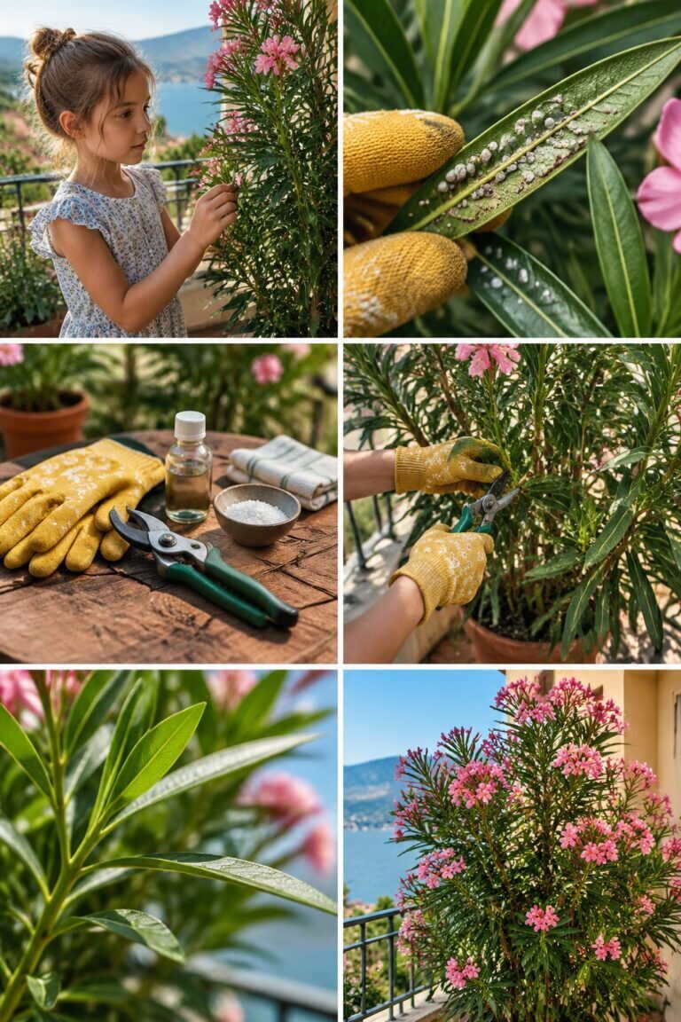 Laurier-rose : la plante de balcon la plus dangereuse pour les enfants