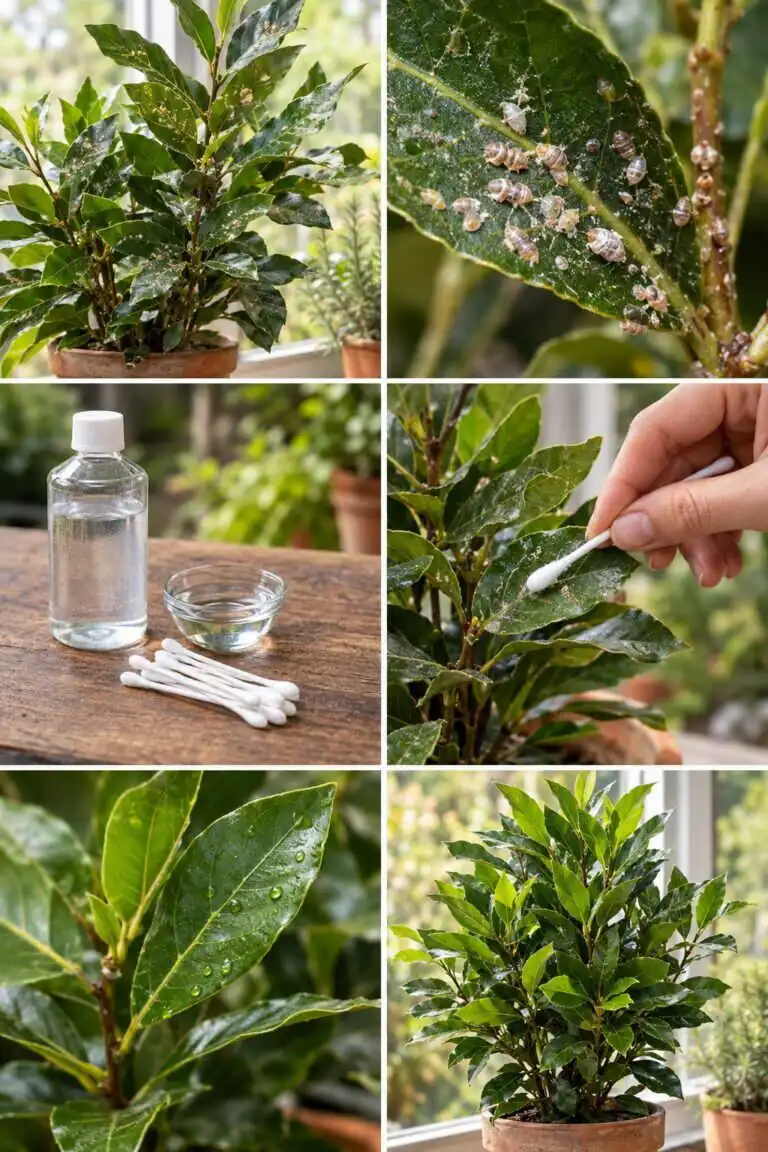 Laurier-sauce aux feuilles collantes : les cochenilles, voici comment les enlever