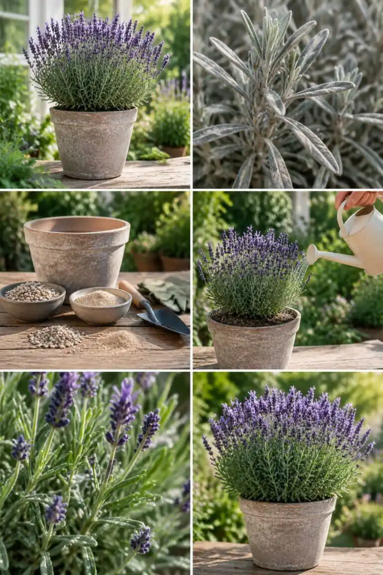 Lavande en pot : le secret pour qu&rsquo;elle reste compacte et parfumée