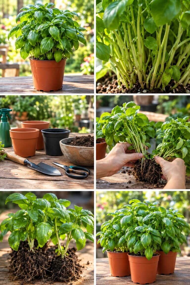 Le basilic de supermarché, c&rsquo;est 20 plants dans un pot : séparez-les