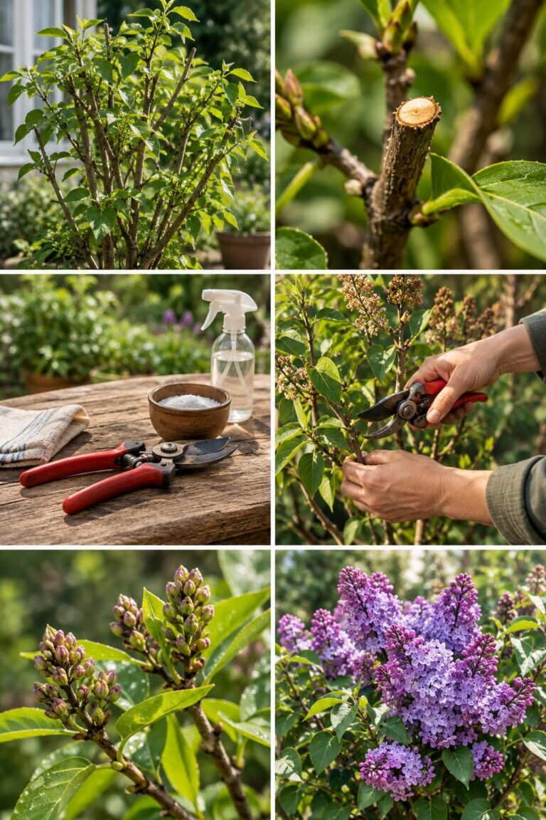 Lilas qui ne fleurit pas : vous le taillez trop tard