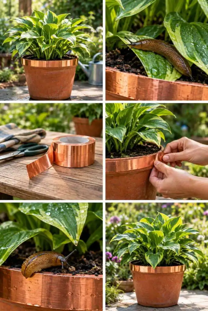 Limaces : la barrière qui marche vraiment (ce n'est pas le sel)