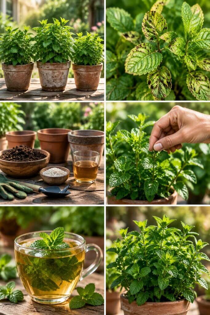 Menthe marocaine, poivrée, verte : laquelle pour le thé